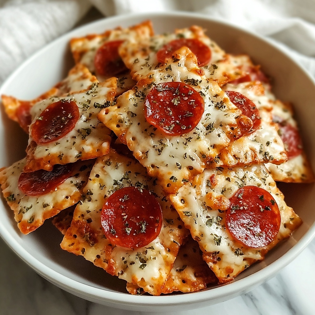 2 Ingredient Pizza Chips Recipe - Recipe Image