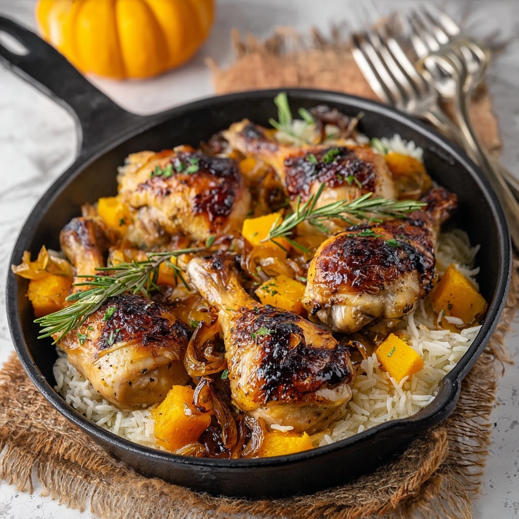 Roasted Chicken with Leek and Butternut Squash Bake Recipe - Recipe Image