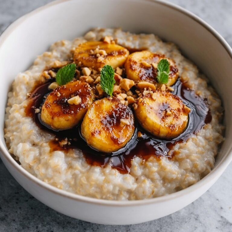 Caramelized Banana Porridge Recipe