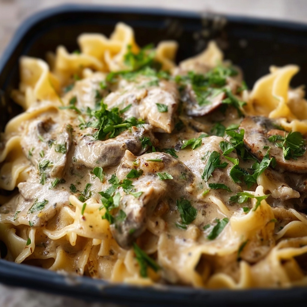 Beef and Mushroom Stroganoff Recipe - Recipe Image