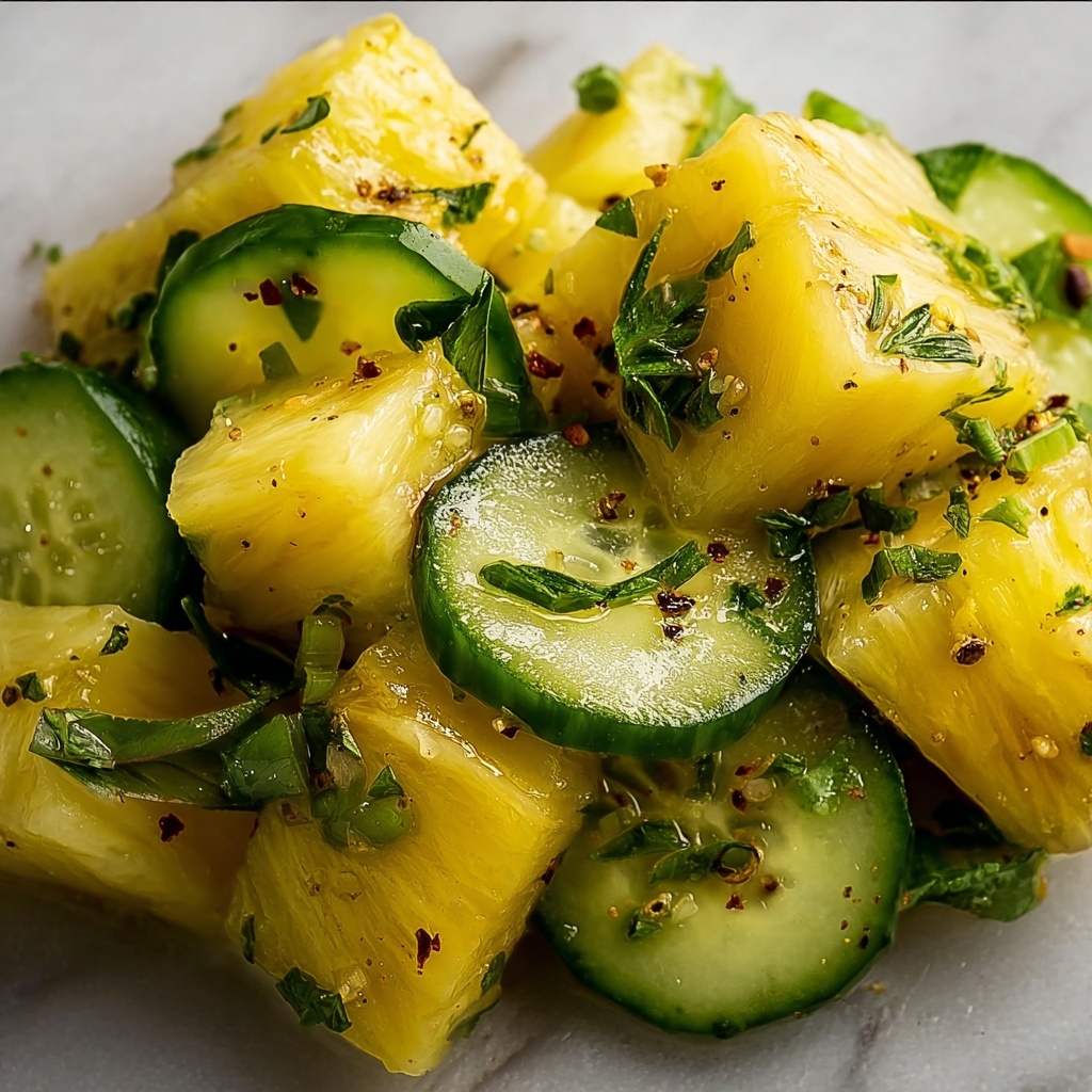 Pineapple Cucumber Salad Recipe - Recipe Image