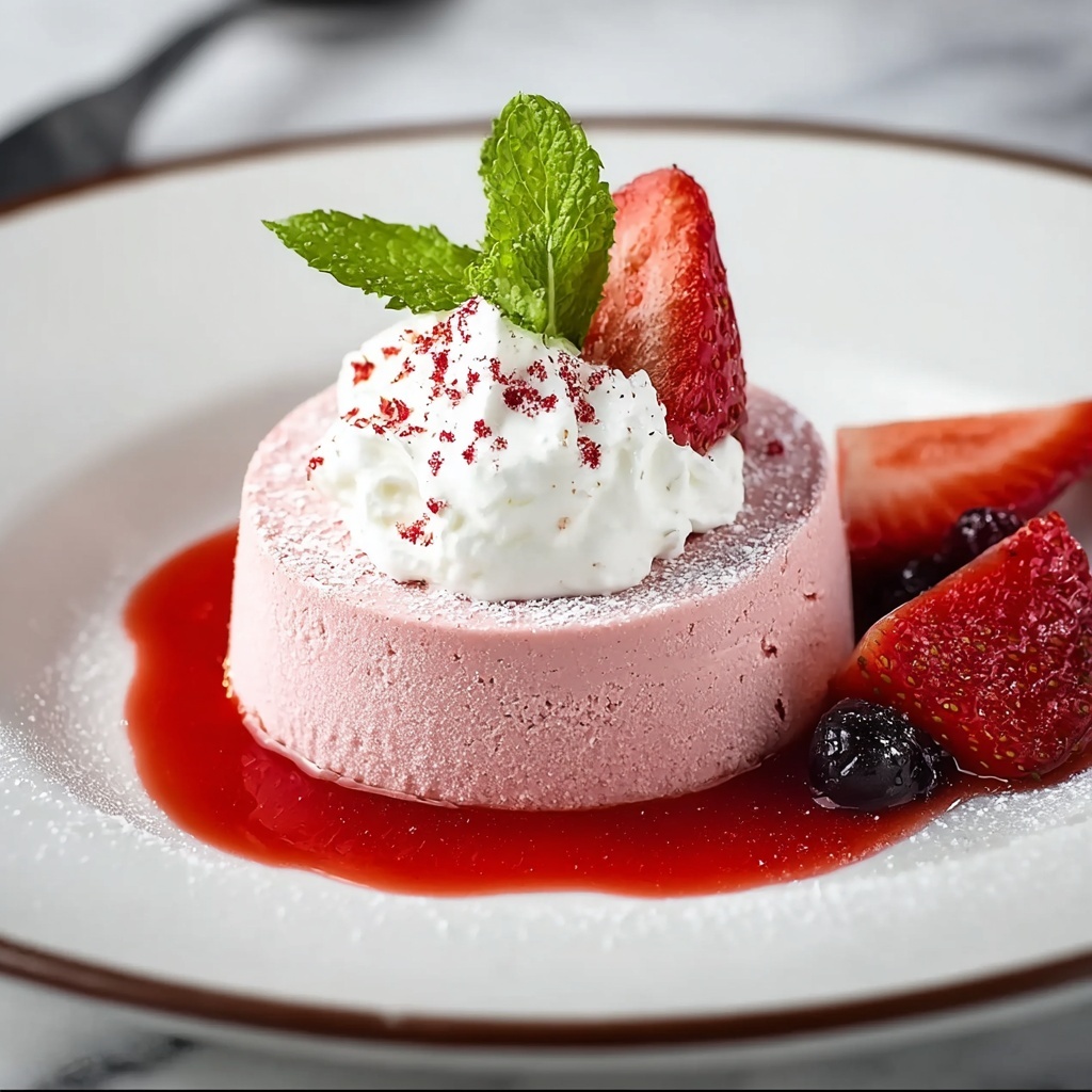 Strawberry Jello Fluff Recipe - Recipe Image