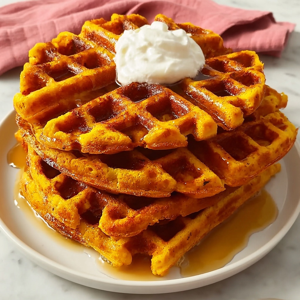 Sweet Potato Waffles Recipe - Recipe Image
