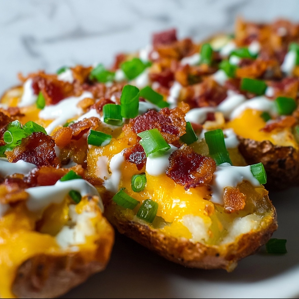 Loaded Hashbrowns with Cheddar, Bacon, and Green Onions Recipe - Recipe Image