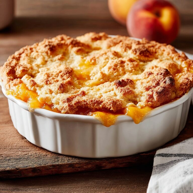 The Best Peach Cobbler Recipe