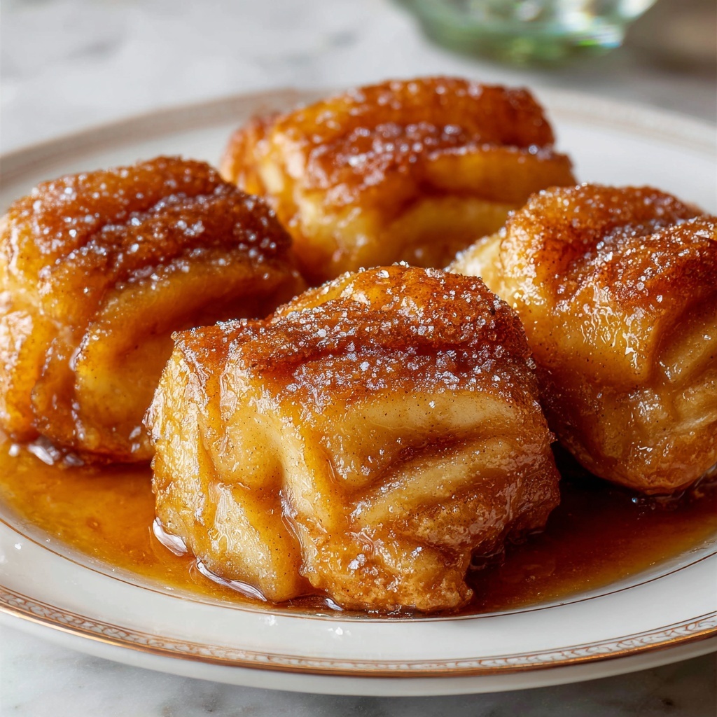 Crescent Roll Apple Dumplings Recipe - Recipe Image