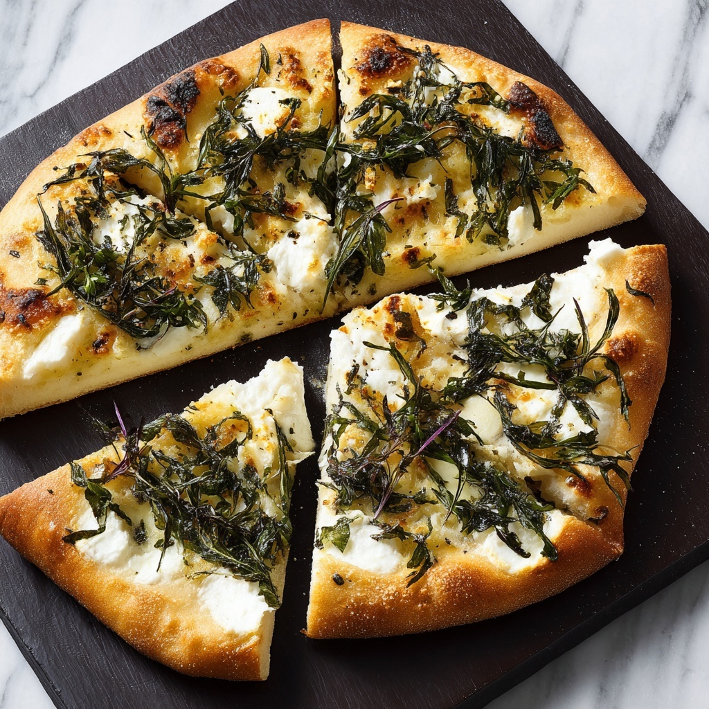 Roasted Garlic and Herb Flatbread Recipe - Recipe Image