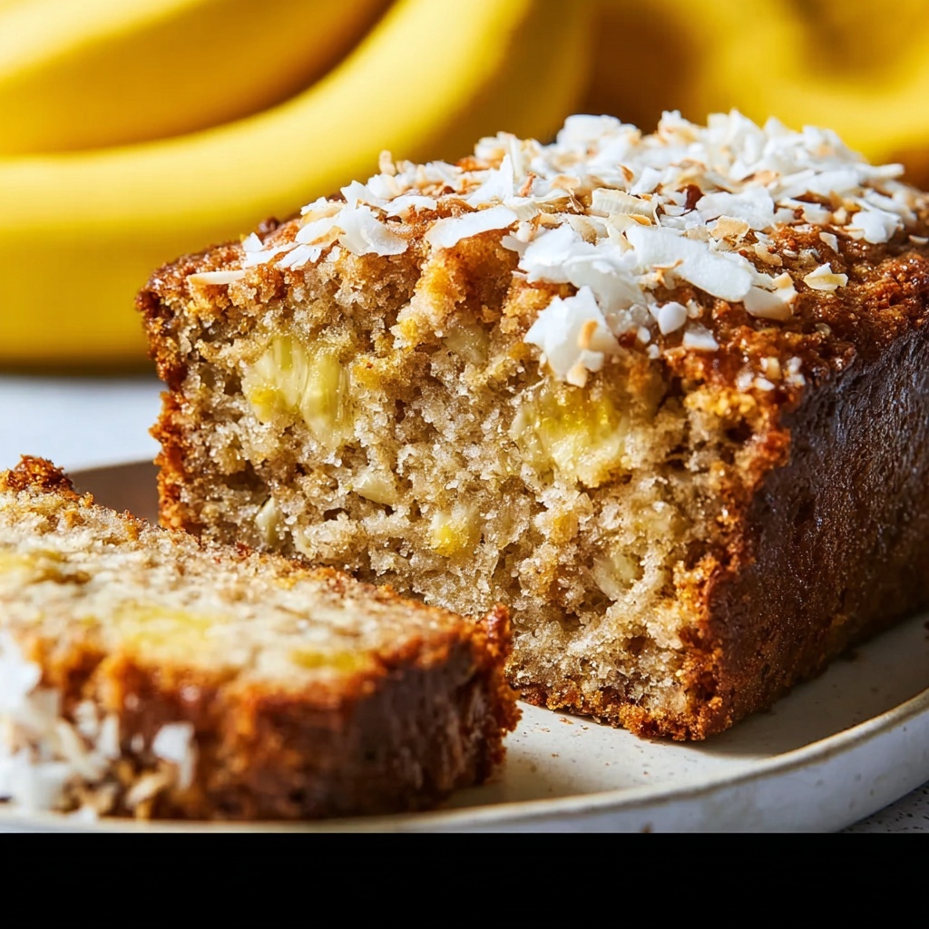 Hawaiian Banana Bread with Pineapple & Coconut : Tropical Bliss Recipe - Recipe Image