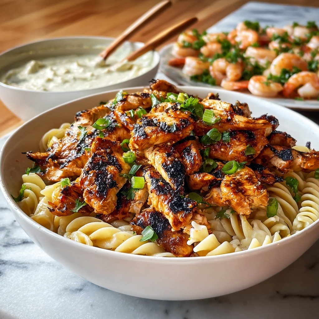 Buffalo Chicken Pasta Salad Recipe - Recipe Image