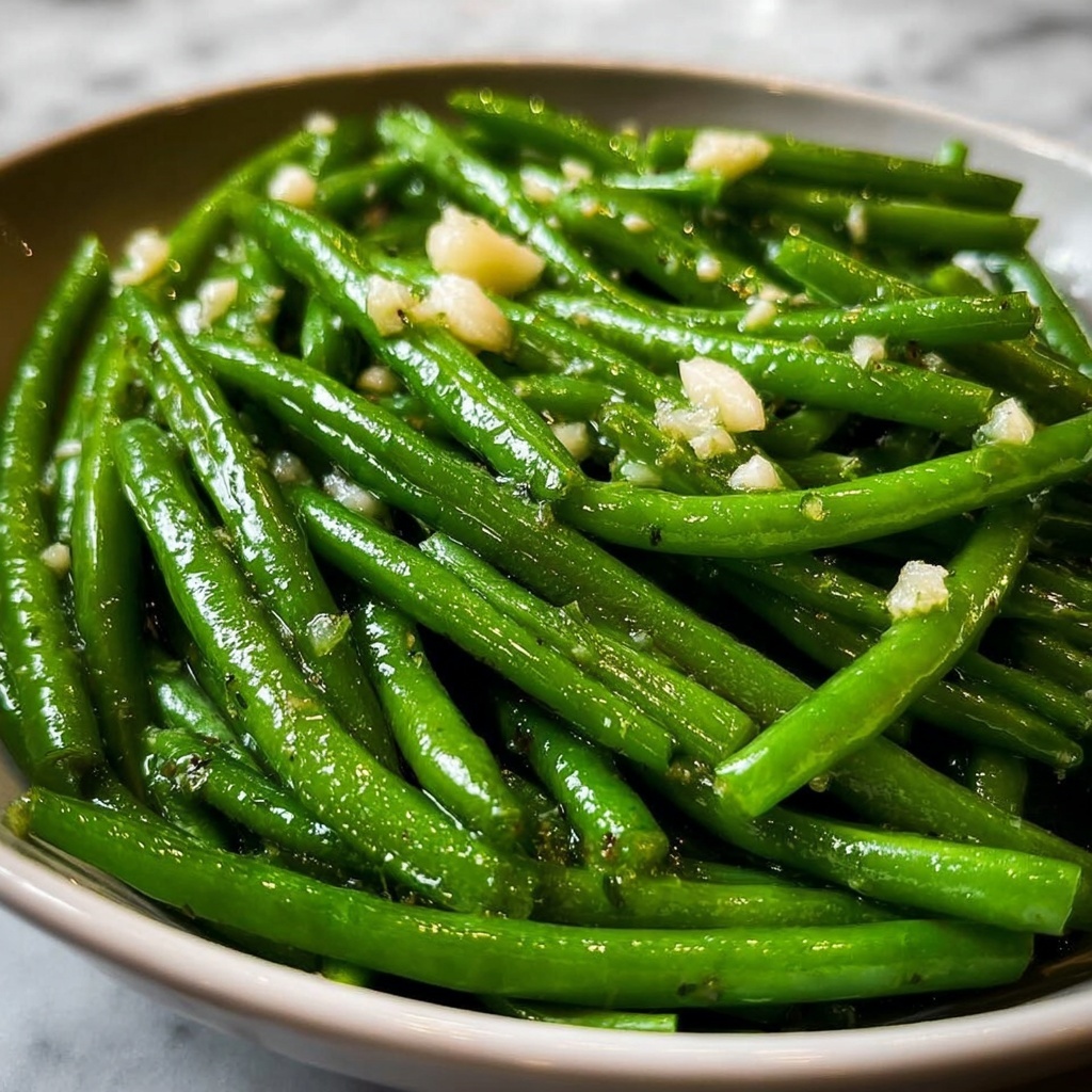 Buttery Garlic Green Beans Recipe - Recipe Image