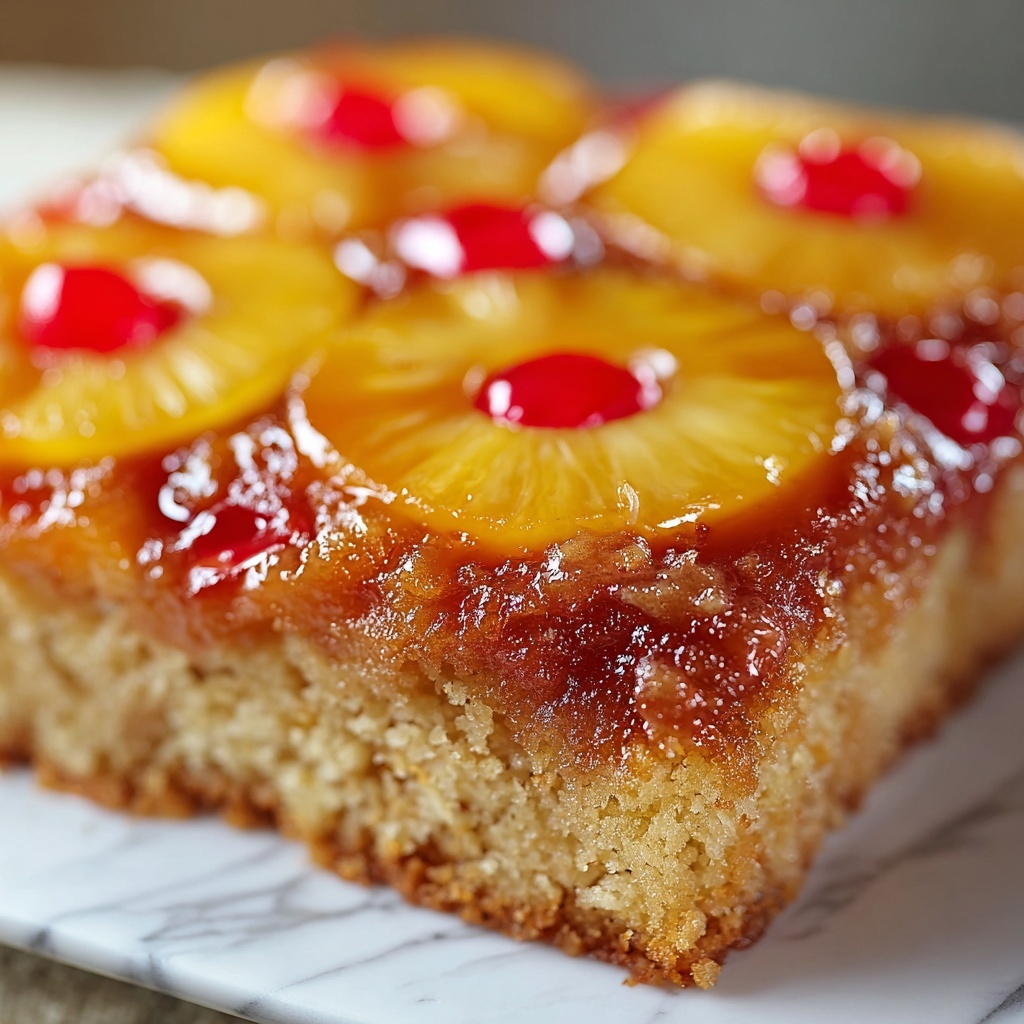 Easy Pineapple Upside Down Cake Recipe - Recipe Image