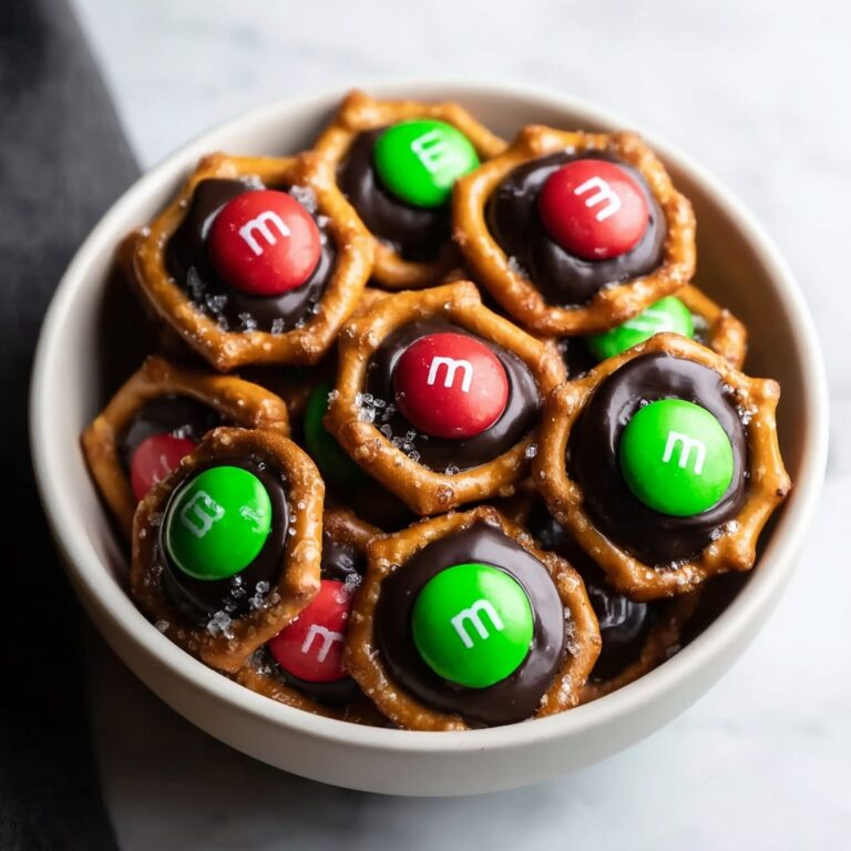 Pretzel Rolo M&M Bites Recipe