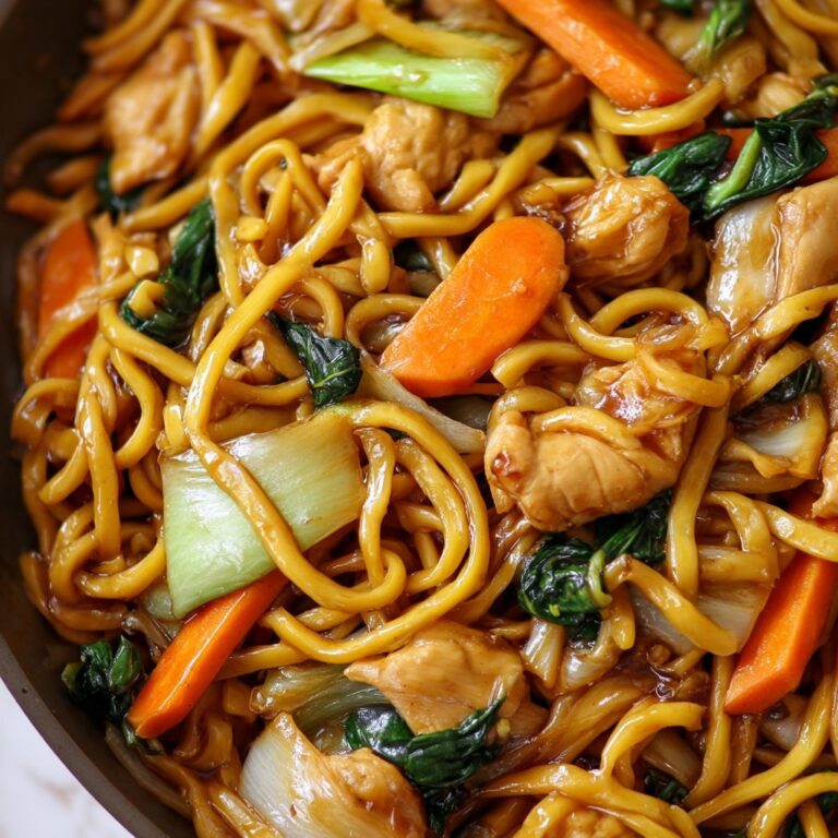 Chicken Lo Mein Recipe
