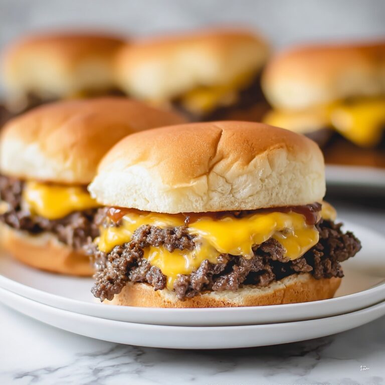 Chopped Cheeseburger Sliders Recipe
