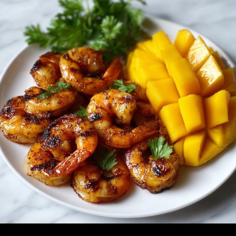 Mango Jalapeño BBQ Shrimp Recipe