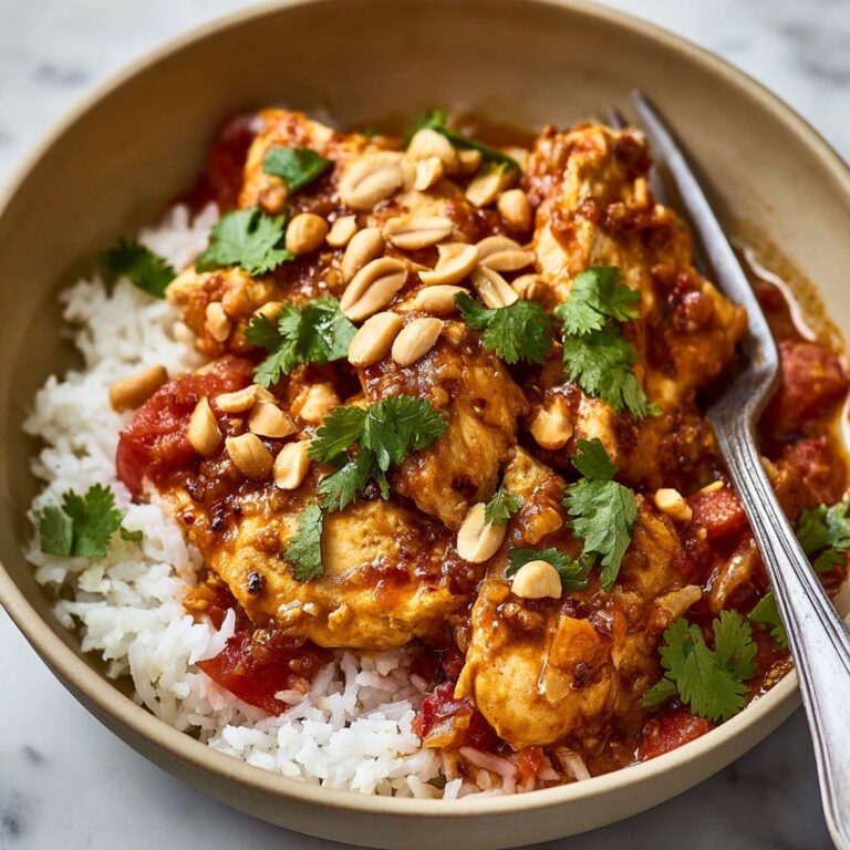 Slow Cooker Peanut Chicken Recipe
