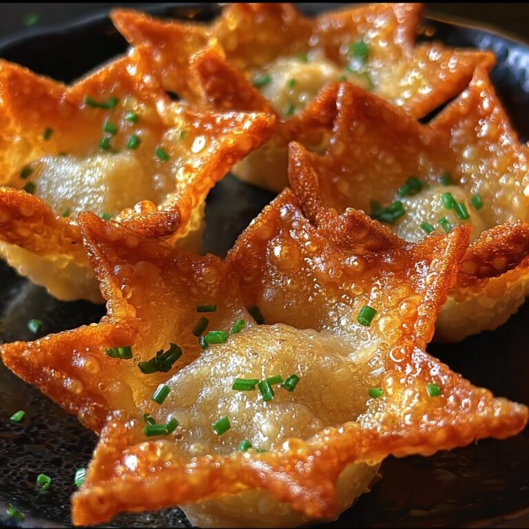 Baked Crab Rangoon Wontons Recipe
