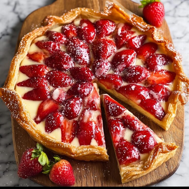 Strawberry Danish Puff Pastry Danishes Recipe