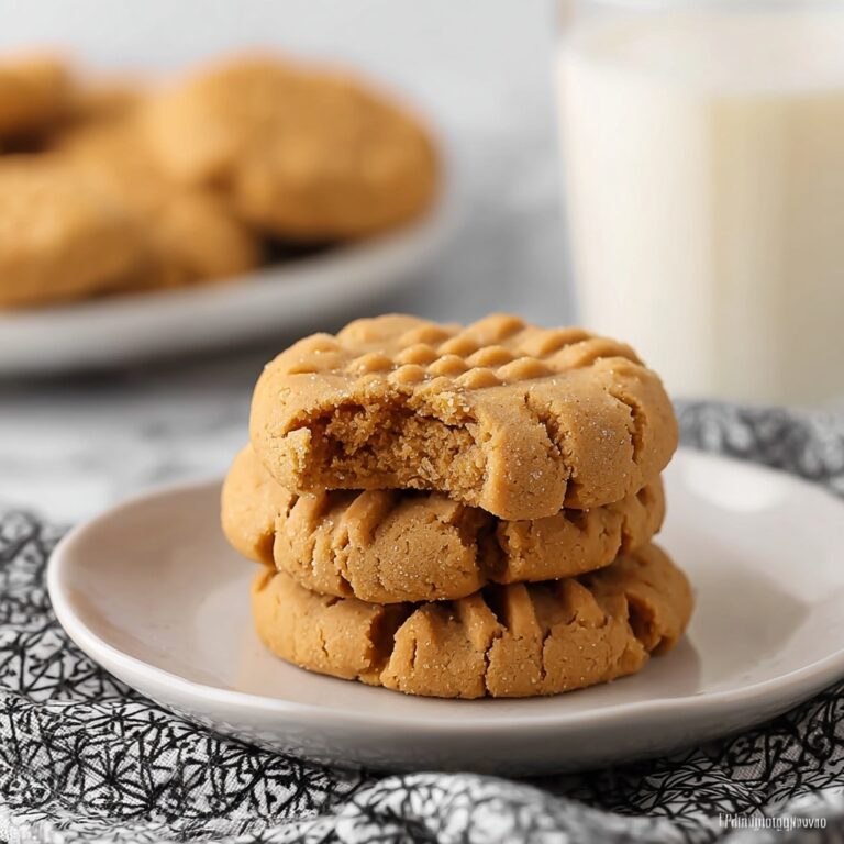 Easy Peanut Butter Cookies Recipe