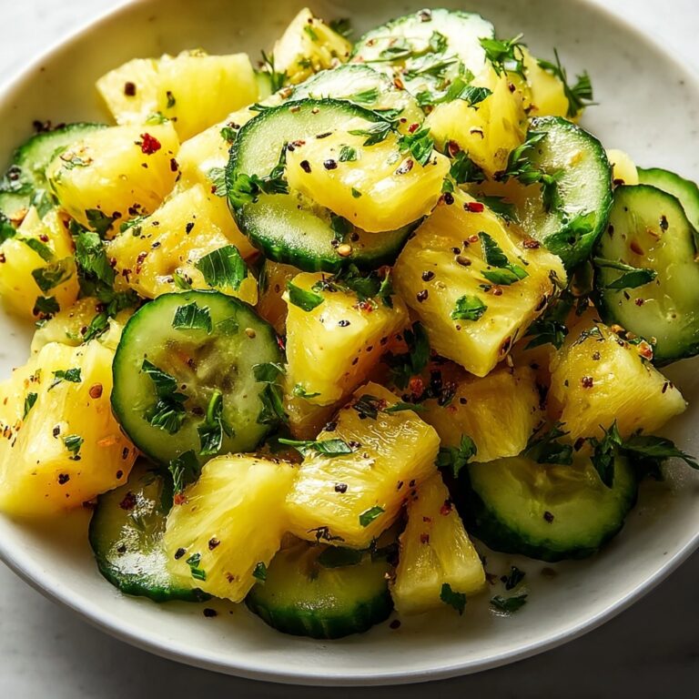 Pineapple Cucumber Salad Recipe