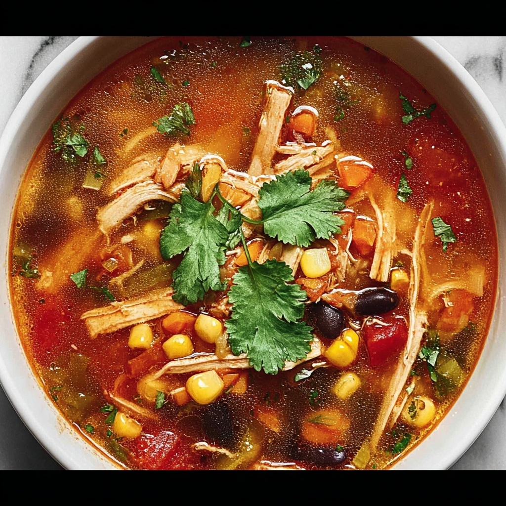 Crockpot Chipotle Chicken Soup Recipe - Recipe Image