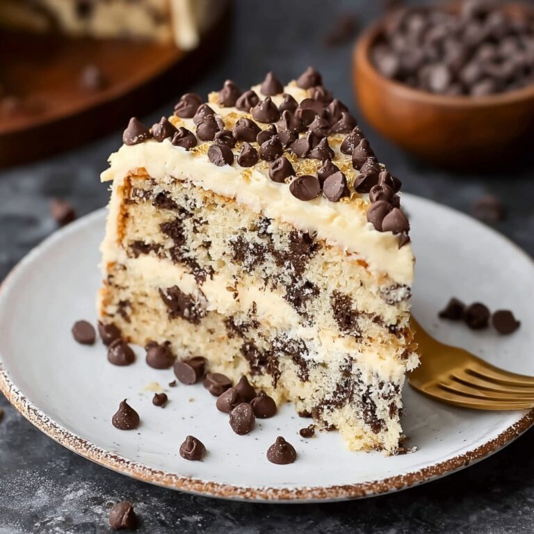 Chocolate Chip Cookie Cake Recipe