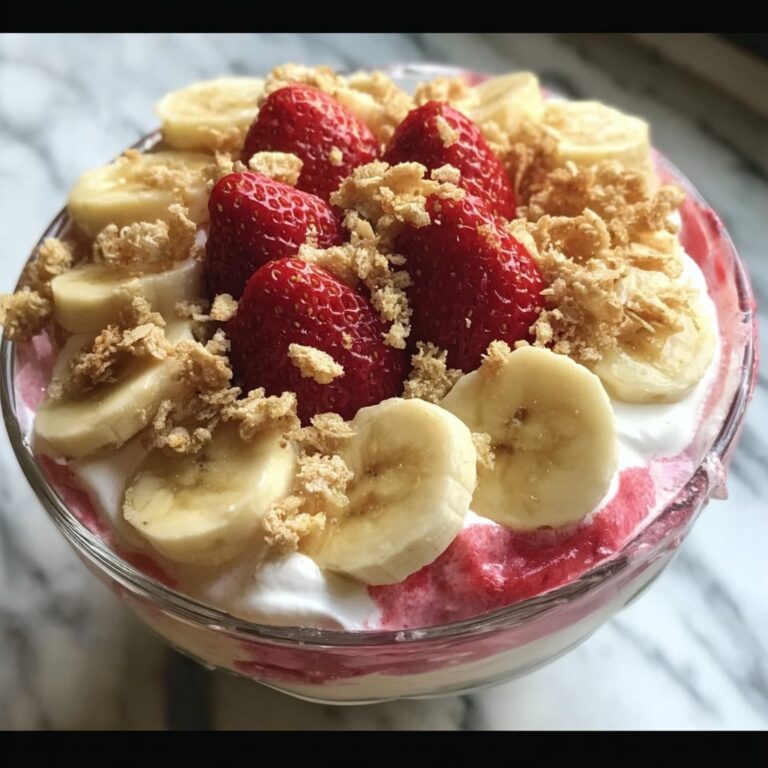 Strawberry Crunch Banana Pudding Recipe