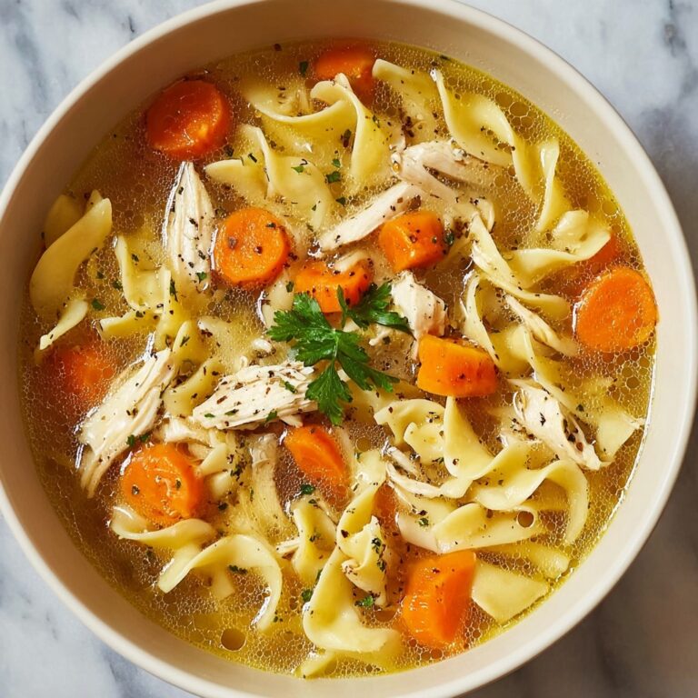 Homemade Chicken Noodle Soup: A Comforting Classic Recipe