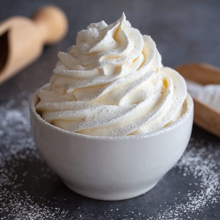 Homemade Whipped Cream Recipe