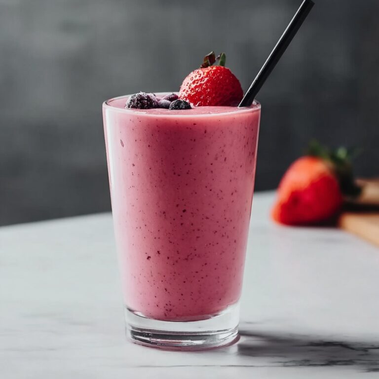Fat Burning Strawberry Smoothie Recipe