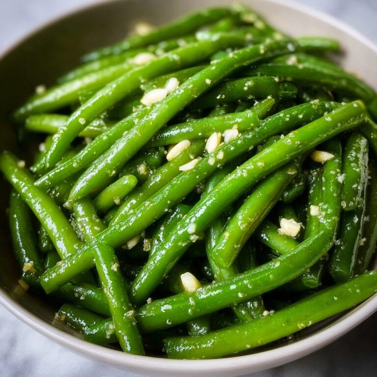 Buttery Garlic Green Beans Recipe