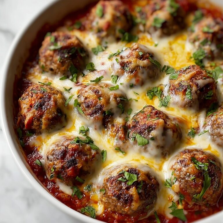 Dump and Bake Meatball Casserole Recipe