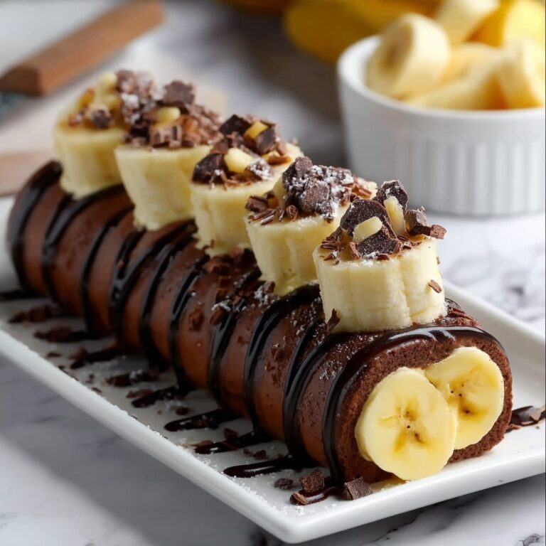 Banana Chocolate Dream Roll Recipe