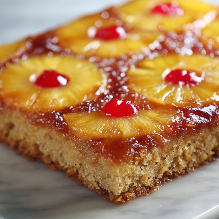 Easy Pineapple Upside Down Cake Recipe