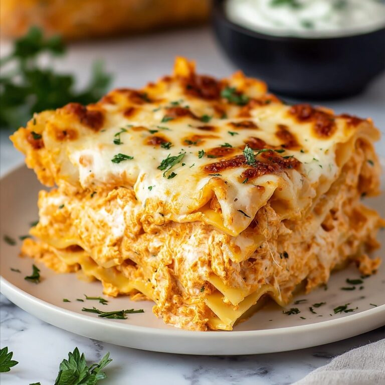 Buffalo Chicken Lasagna Recipe