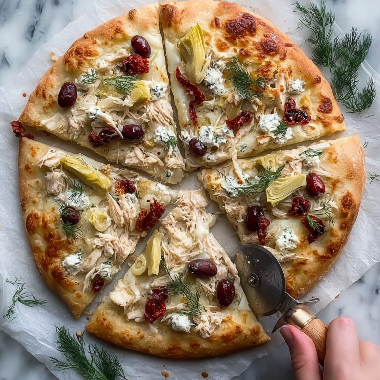 Chicken Tzatziki Pizza Recipe