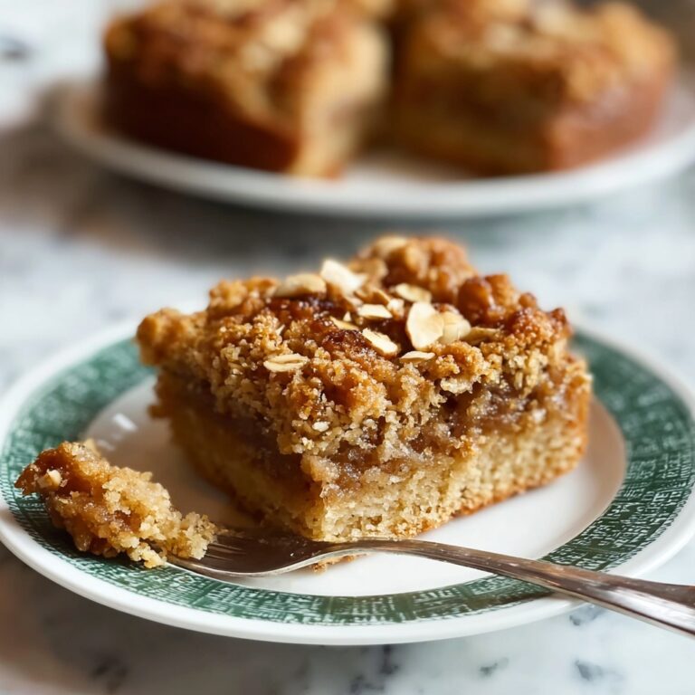 Healthy Breakfast Oatmeal Apple Cake Recipe