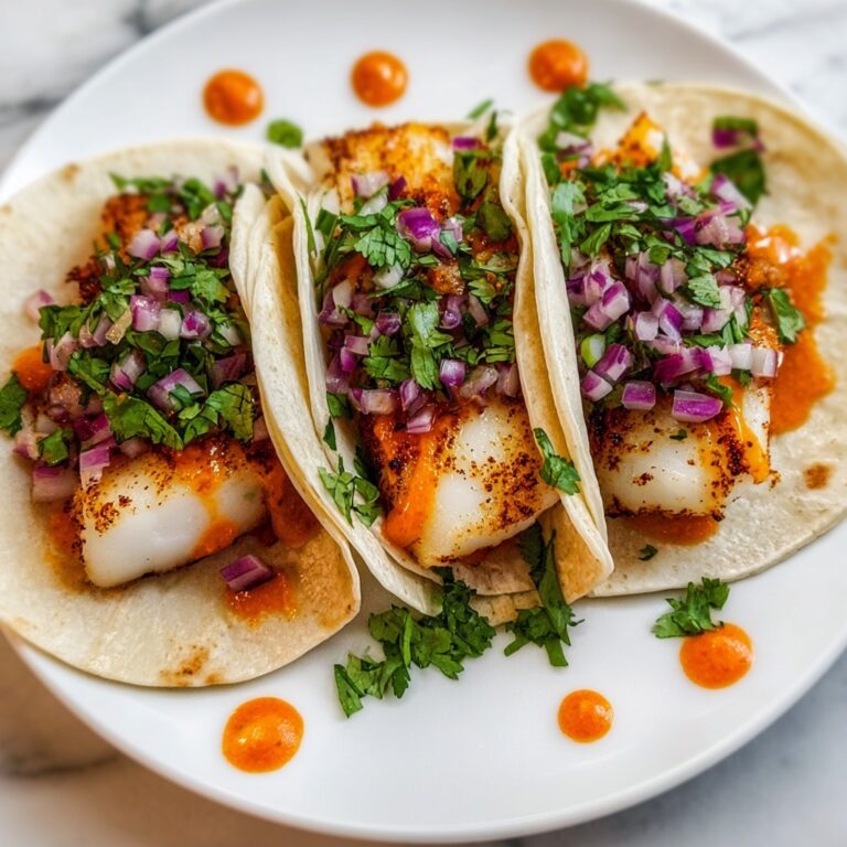 Crispy Fish Tacos with Homemade Slaw and Creama Recipe