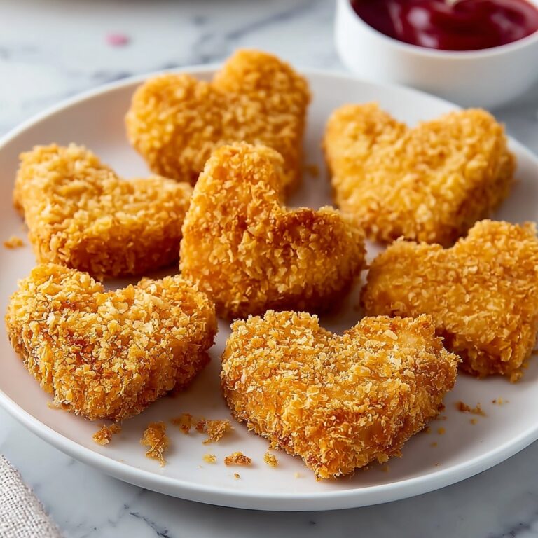 Heart-Shaped Chicken Nuggets Recipe