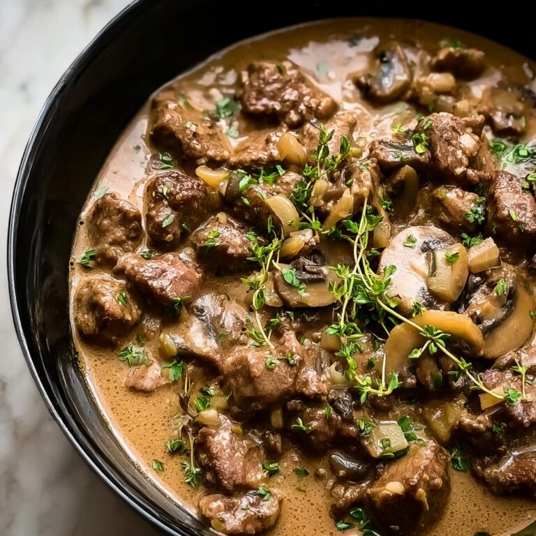 Slow Cooker Beef Stroganoff Recipe