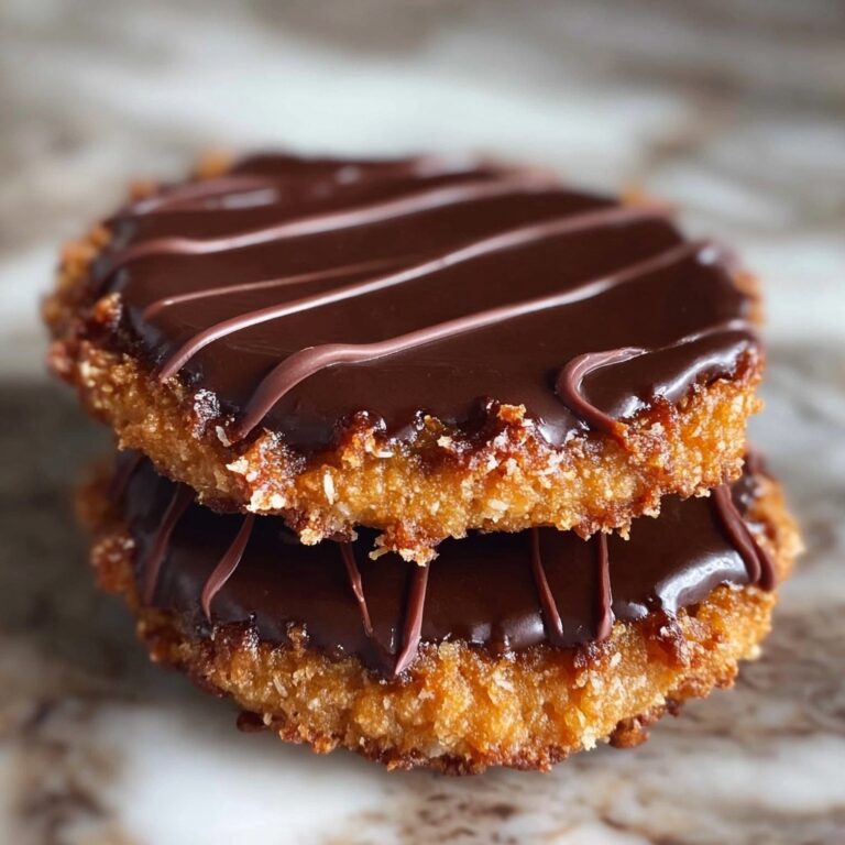 Homemade Samoas Girl Scout Cookies Recipe