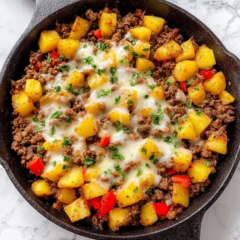 Mexican Ground Beef and Potato Skillet Recipe