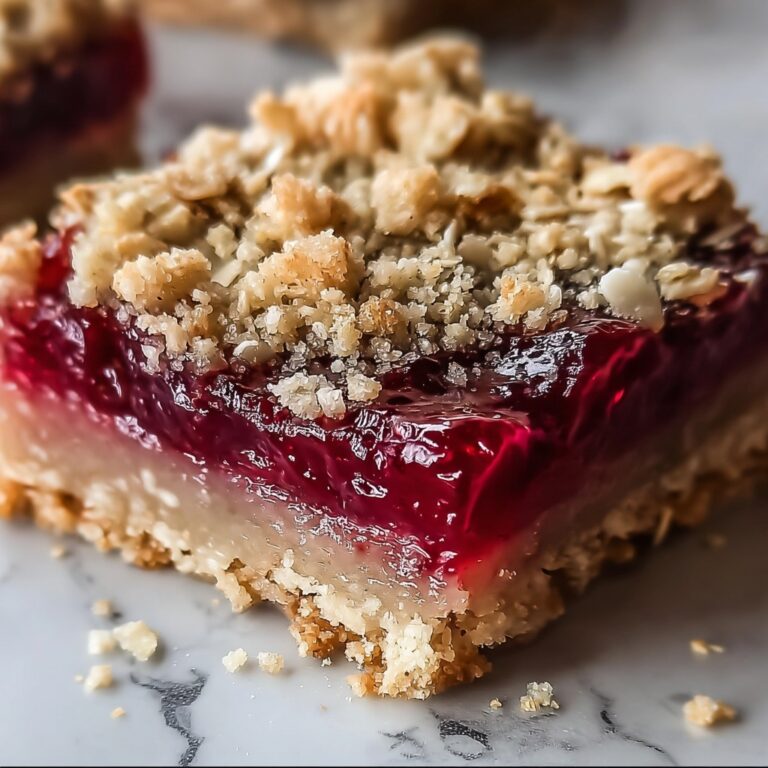 Amish Oatmeal Rhubarb Bars Recipe