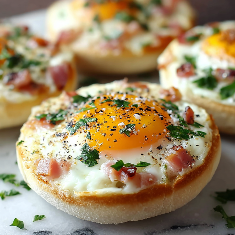English Muffin Breakfast Pizzas Recipe