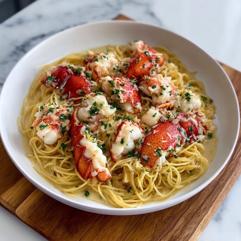 Buttered Lobster Pasta Recipe