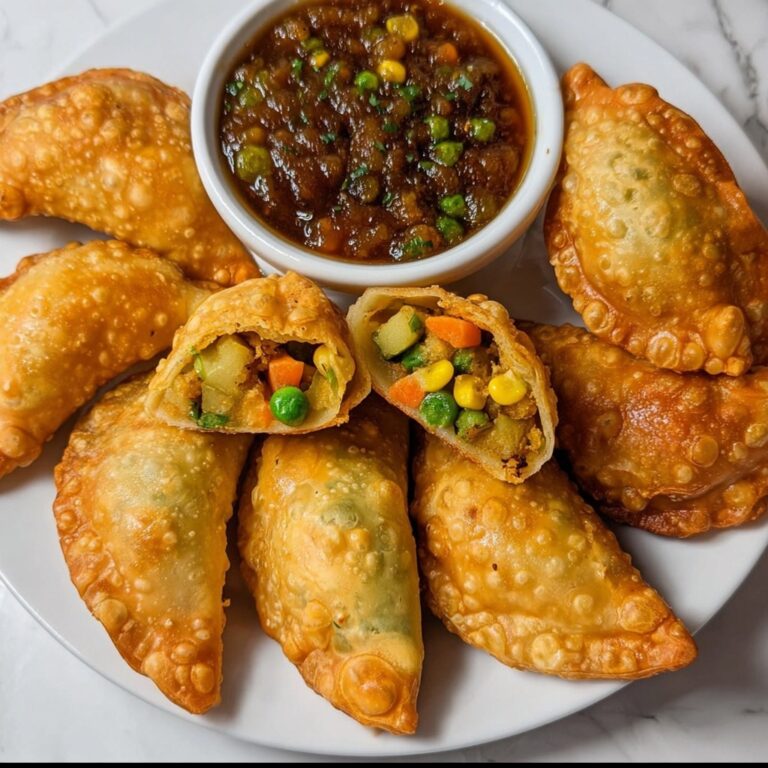 Crispy Vegetable Samosas: A Flavorful Snack or Appetizer Recipe
