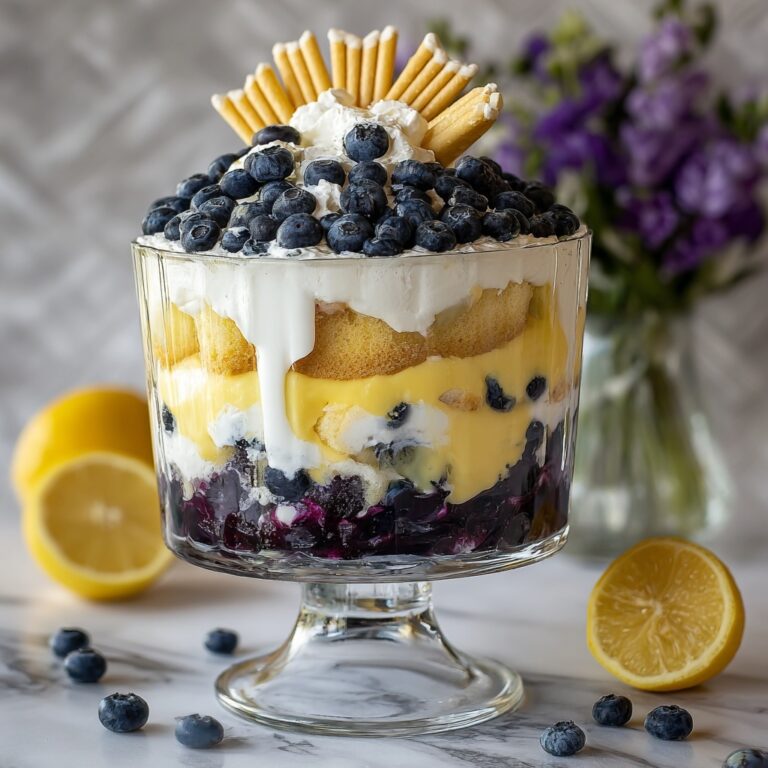 Lemon Blueberry Trifle Recipe