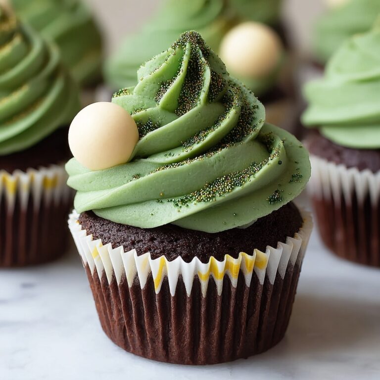 Green Velvet Cupcakes with Cream Cheese Frosting Recipe