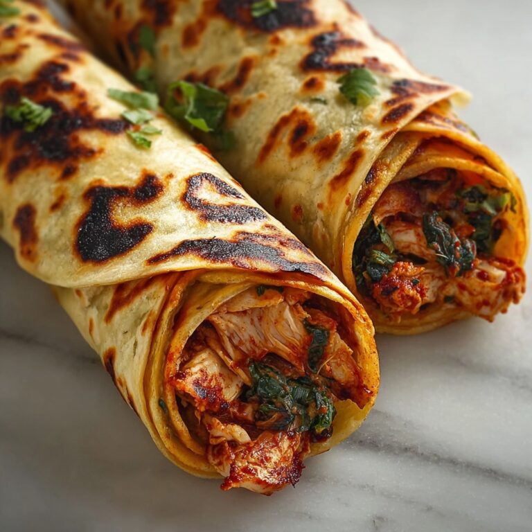 Chicken Tikka Paratha Rolls Recipe