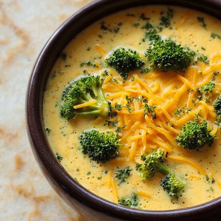 Broccoli Cheese Soup Recipe
